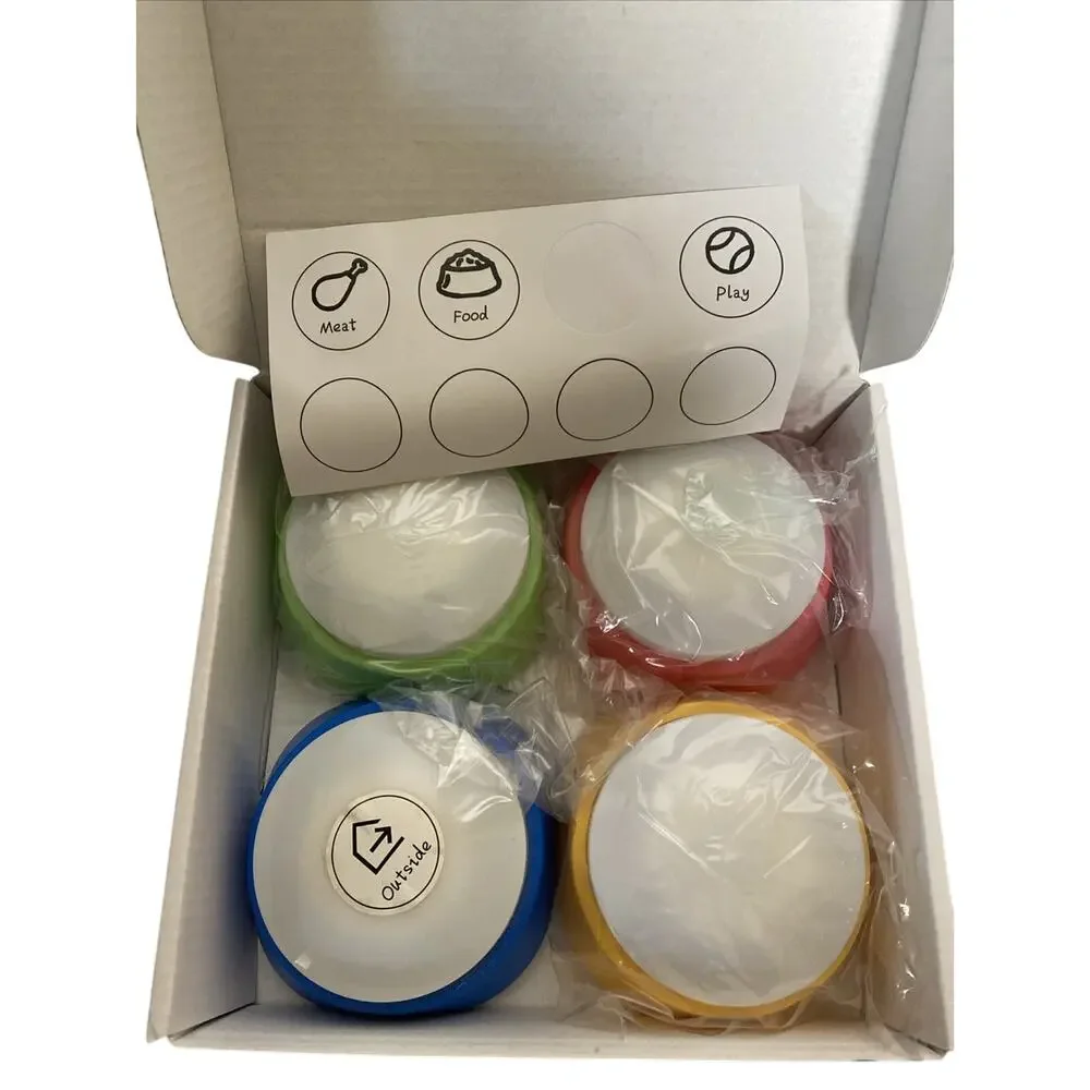 Talking Pet button Recordable Buttons Dog Training Games (4)
